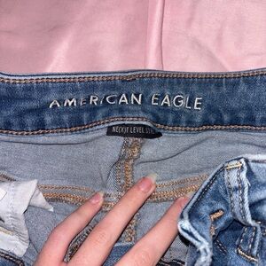 American Eagle Outfitters Blue Skinny Jeans